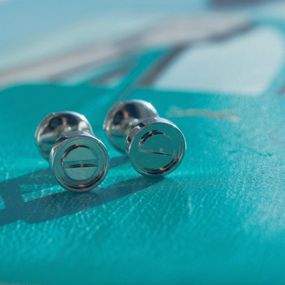 [⭐Clover Jewelry]LOVE EARRINGS SILVER 10MM