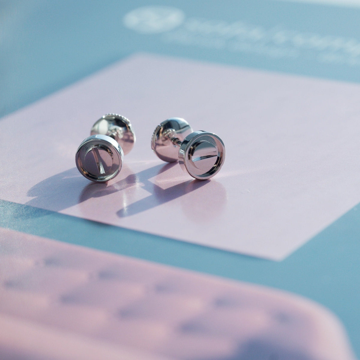 [⭐Clover Jewelry]LOVE EARRINGS SILVER 10MM