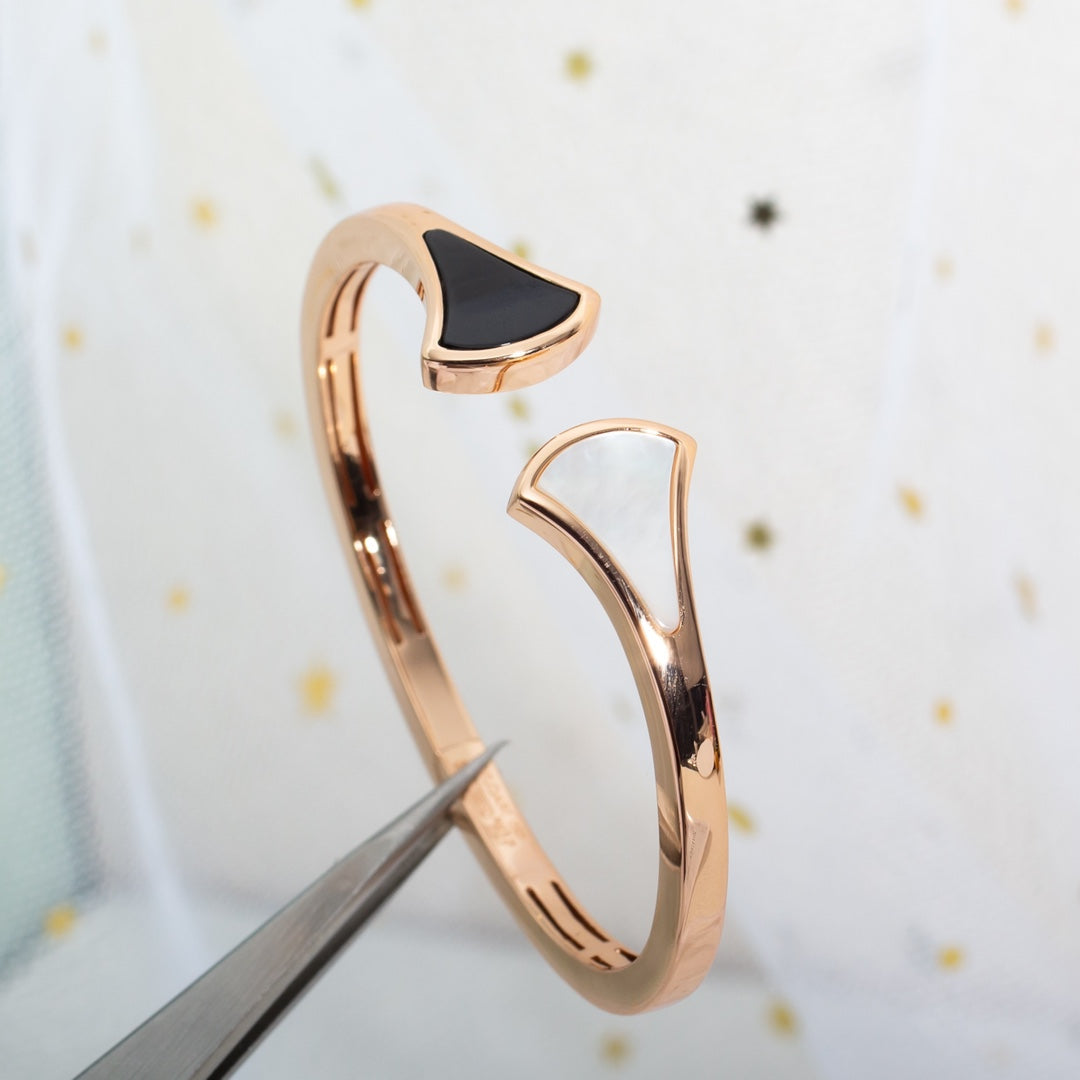 [⭐Clover Jewelry]DREAM BRACELET OPEN PINK GOLD MOP