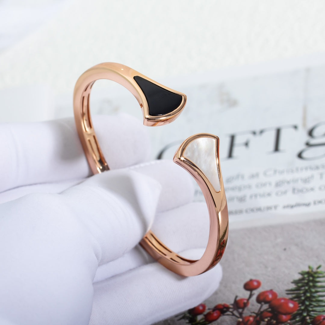 [⭐Clover Jewelry]DREAM BRACELET OPEN PINK GOLD MOP