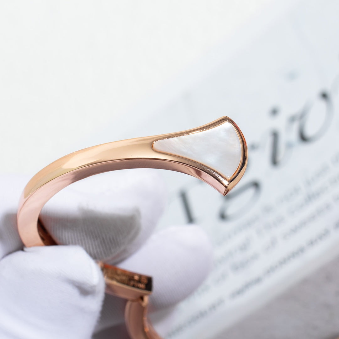 [⭐Clover Jewelry]DREAM BRACELET OPEN PINK GOLD MOP