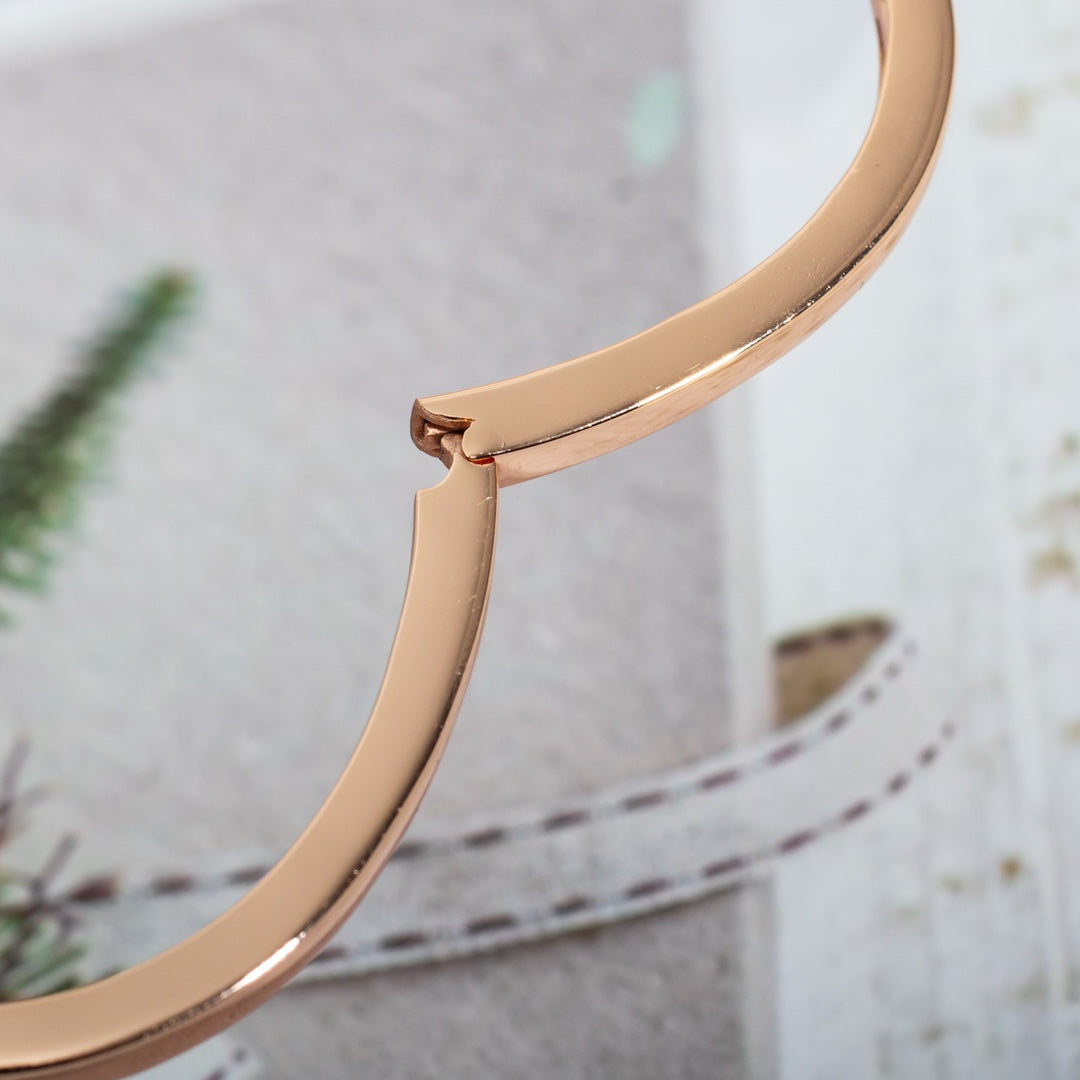 [⭐Clover Jewelry]DREAM BRACELET OPEN PINK GOLD MOP