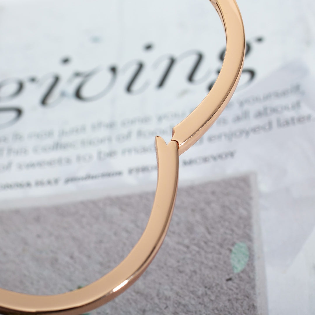 [⭐Clover Jewelry]DREAM BRACELET OPEN PINK GOLD MOP DIAMOND