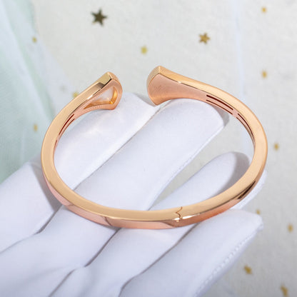 [⭐Clover Jewelry]DREAM BRACELET OPEN PINK GOLD MOP DIAMOND
