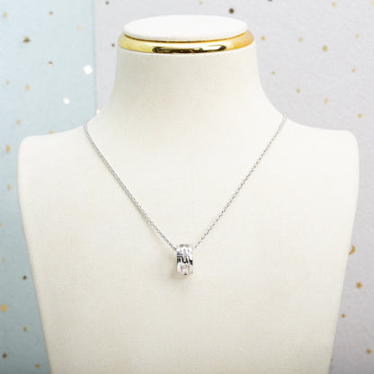 [⭐Clover Jewelry]PARENTESI NECKLACE SILVER