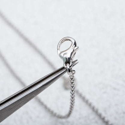 [⭐Clover Jewelry]PARENTESI NECKLACE SILVER