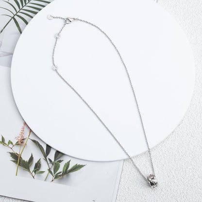 [⭐Clover Jewelry]PARENTESI NECKLACE SILVER