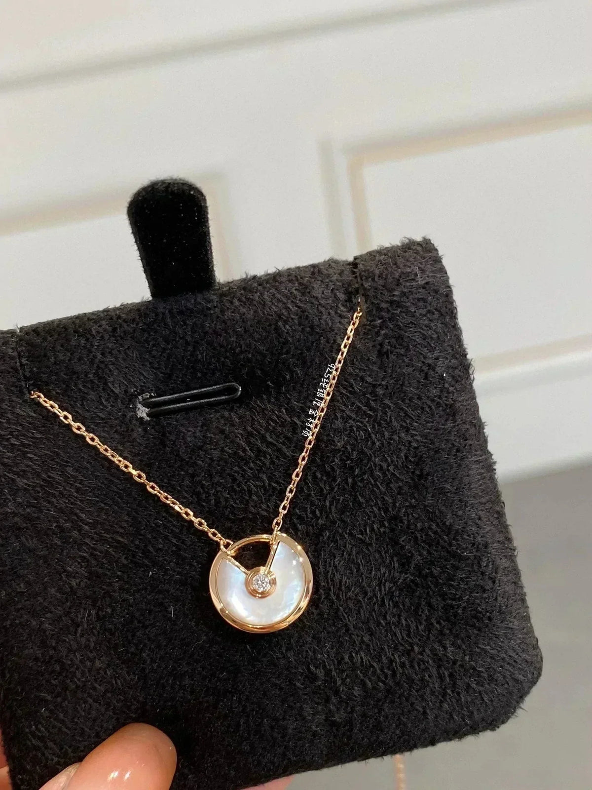 [⭐Clover Jewelry]AMULETTE ROSE GOLD MOP NECKLACE