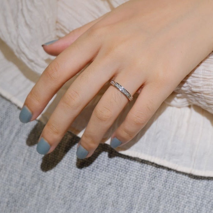 [⭐Clover Jewelry]LOVE RING 2.65MM DIAMOND