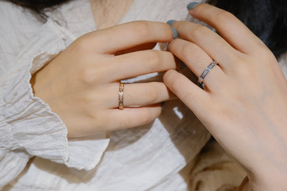 [⭐Clover Jewelry]LOVE RING 2.65MM DIAMOND