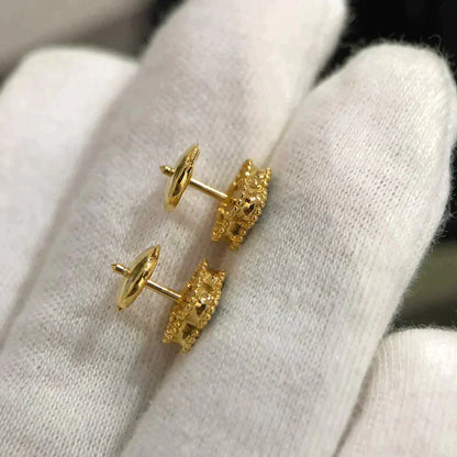 [⭐Clover Jewelry]CLOVER MINI 9.5MM MALACHITE  EARRINGS