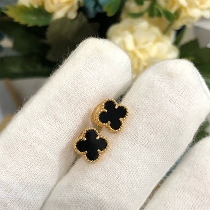 [⭐Clover Jewelry]CLOVER MINI GOLD EARRINGS