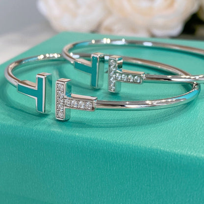 [Clover Jewelry]T BRACELET 1.8MM TURQUOISE DIAMOND