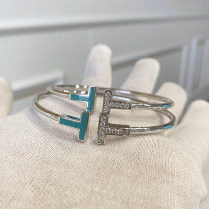 [Clover Jewelry]T BRACELET 1.8MM TURQUOISE DIAMOND