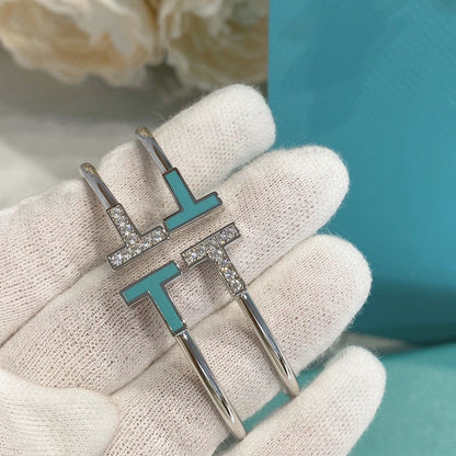 [Clover Jewelry]T BRACELET 1.8MM TURQUOISE DIAMOND