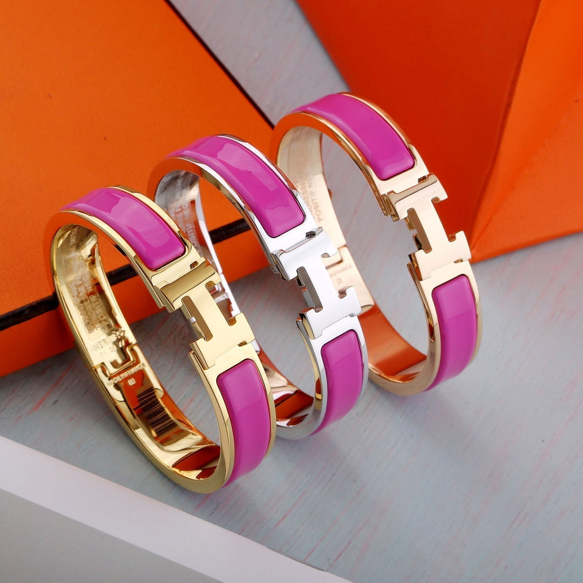 [⭐Clover Jewelry]H PURPLE BRACELET