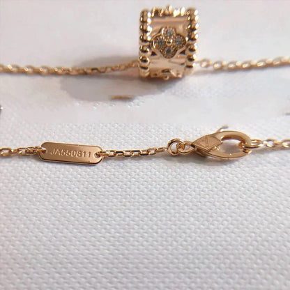 [⭐Clover Jewelry]PERLEE PEDANT NECKLACE GOLD / ROSE GOLD