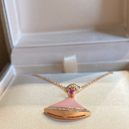 [⭐Clover Jewelry]DREAM NECKLACE PINK OPAL