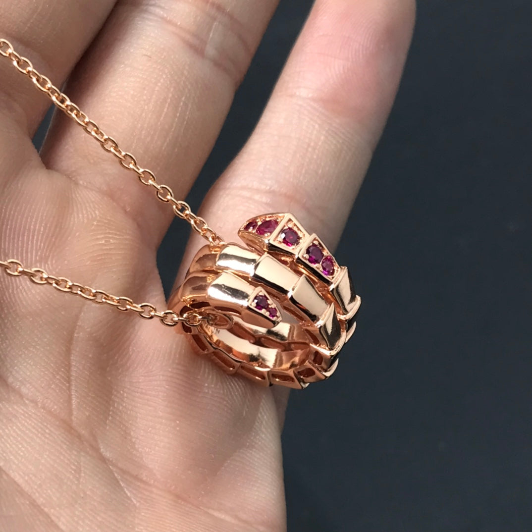 [⭐Clover Jewelry]SERPENTI PEDANT NECKLACE