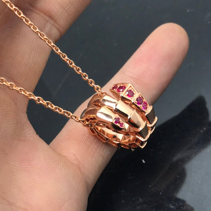 [⭐Clover Jewelry]SERPENTI PEDANT NECKLACE
