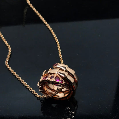 [⭐Clover Jewelry]SERPENTI PEDANT NECKLACE