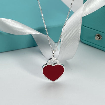[Clover Jewelry]HEART PEDANT SILVER NECKLACE