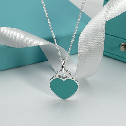 [Clover Jewelry]HEART PEDANT SILVER NECKLACE