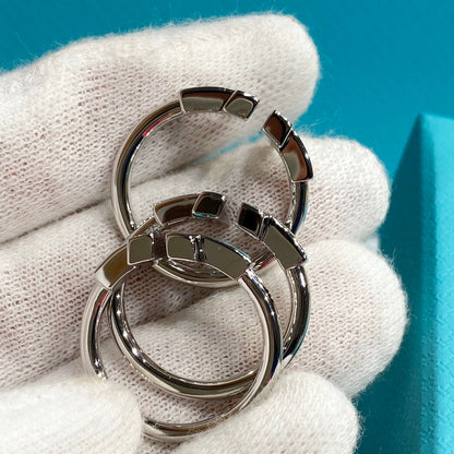 [Clover Jewelry] WIRE TURQUOISE DIAMOND RING SILVER