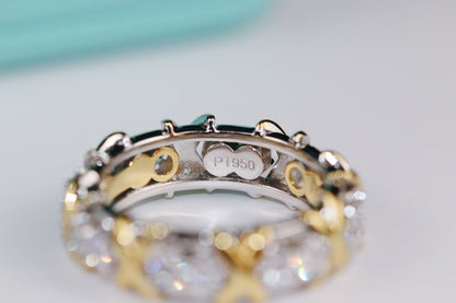 [Clover Jewelry]SIXTEEN STONE RING GOLD