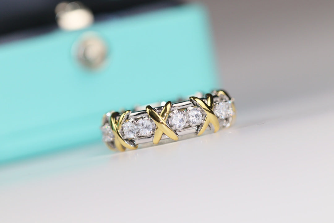 [Clover Jewelry]SIXTEEN STONE RING GOLD
