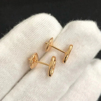 [⭐Clover Jewelry]CHAINE SMALL EARRINGS GOLD AND SILVER