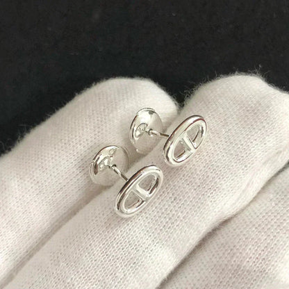 [⭐Clover Jewelry]CHAINE SMALL EARRINGS GOLD AND SILVER