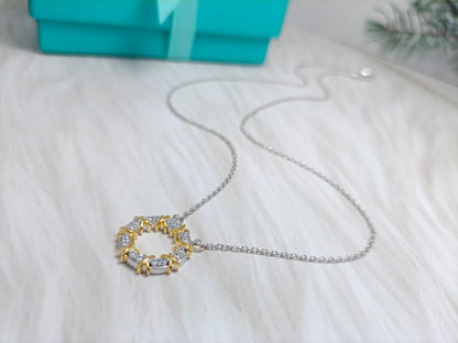 [Clover Jewelry]SIXTEEN STONE NECKLACE GOLD