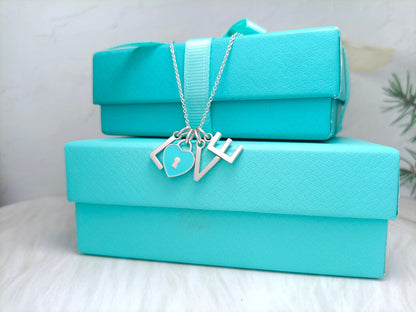 [Clover Jewelry]LOVE TEXT PEDANT NECKLACE