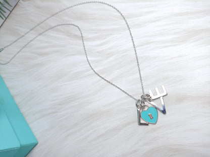 [Clover Jewelry]LOVE TEXT PEDANT NECKLACE