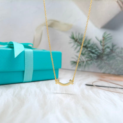 [Clover Jewelry]MINI SMILE PEDANT NECKLACE