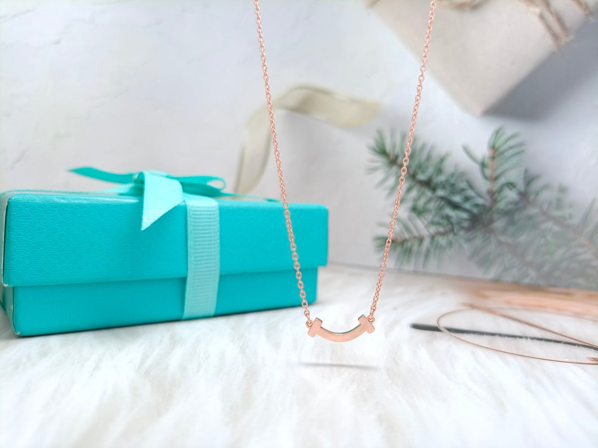 [Clover Jewelry]MINI SMILE PEDANT NECKLACE