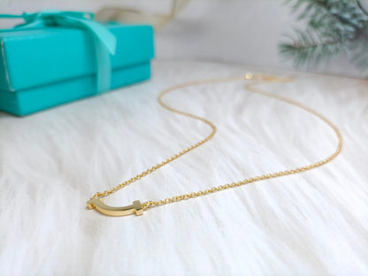 [Clover Jewelry]MINI SMILE PEDANT NECKLACE