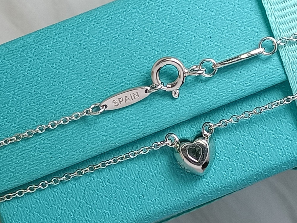 [Clover Jewelry]HEART BIG DIAMOND NECKLACE