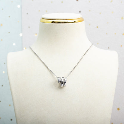 [⭐Clover Jewelry]SERPENTI SILVER NECKLACE DIAMOND