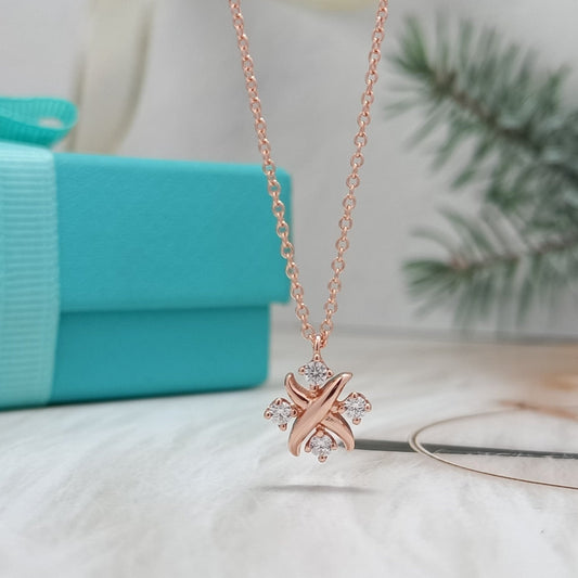 [Clover Jewelry]PINWHEEL NECKLACE DIAMOND
