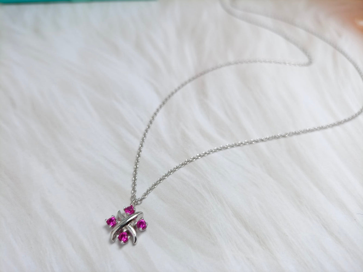 [Clover Jewelry]PINWHEEL NECKLACE DIAMOND