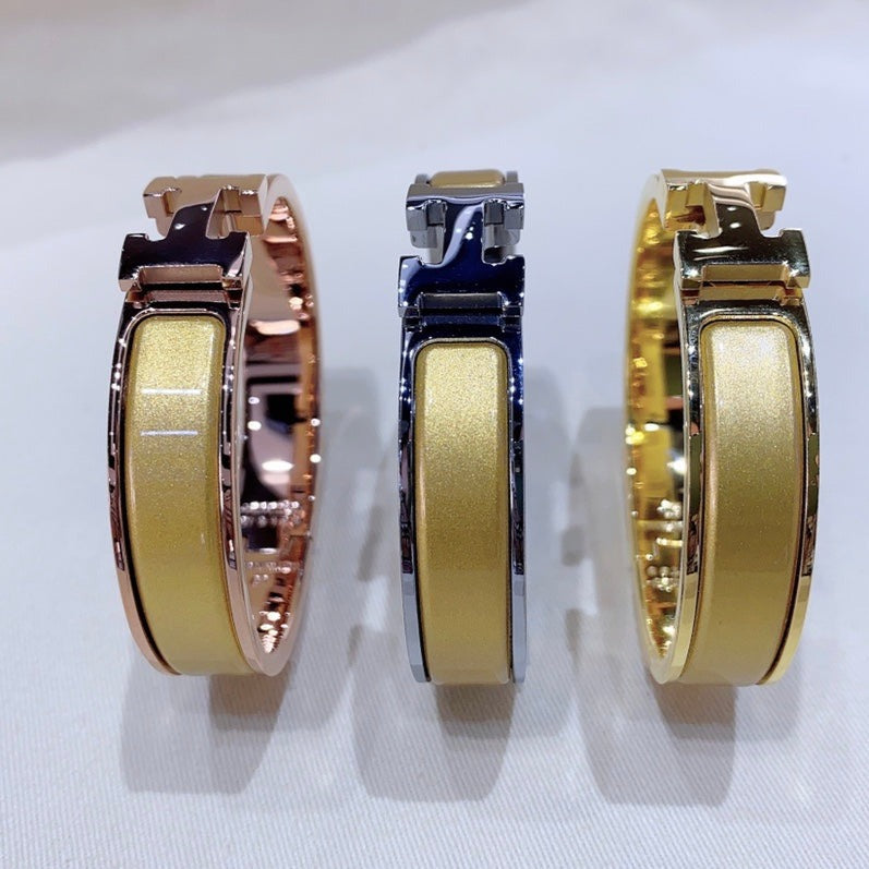 [⭐Clover Jewelry]H CHAMPAGNE BRACELET