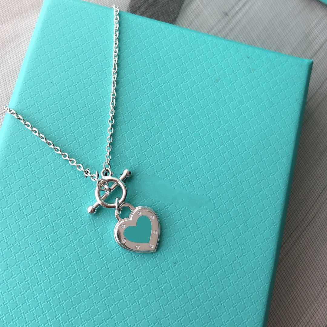 [Clover Jewelry]LOVE HEART BLUE BRACELET