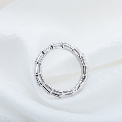 [⭐Clover Jewelry]SERPENTI RING SILVER  3MM