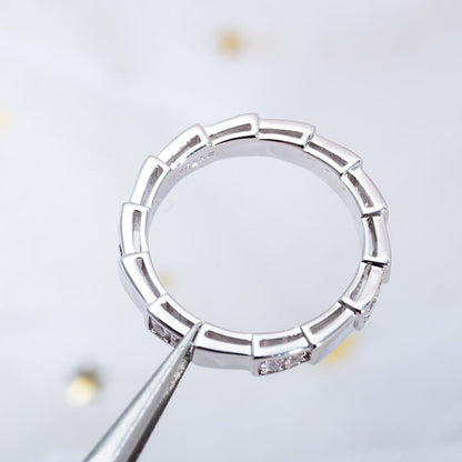 [⭐Clover Jewelry]SERPENTI RING SILVER  3MM