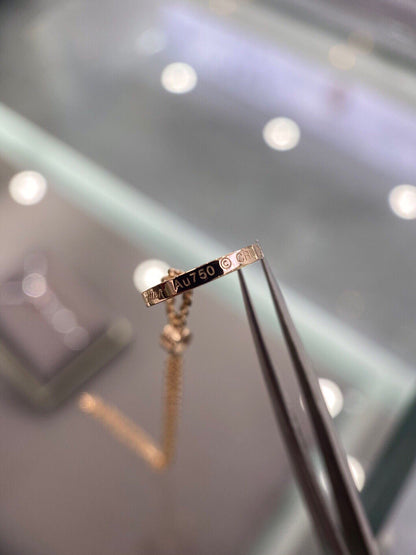 [⭐Clover Jewelry]LOVE BRACELET 2 DIAMOND