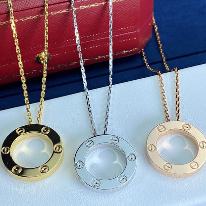 [⭐Clover Jewelry]LOVE NECKLACE 16MM