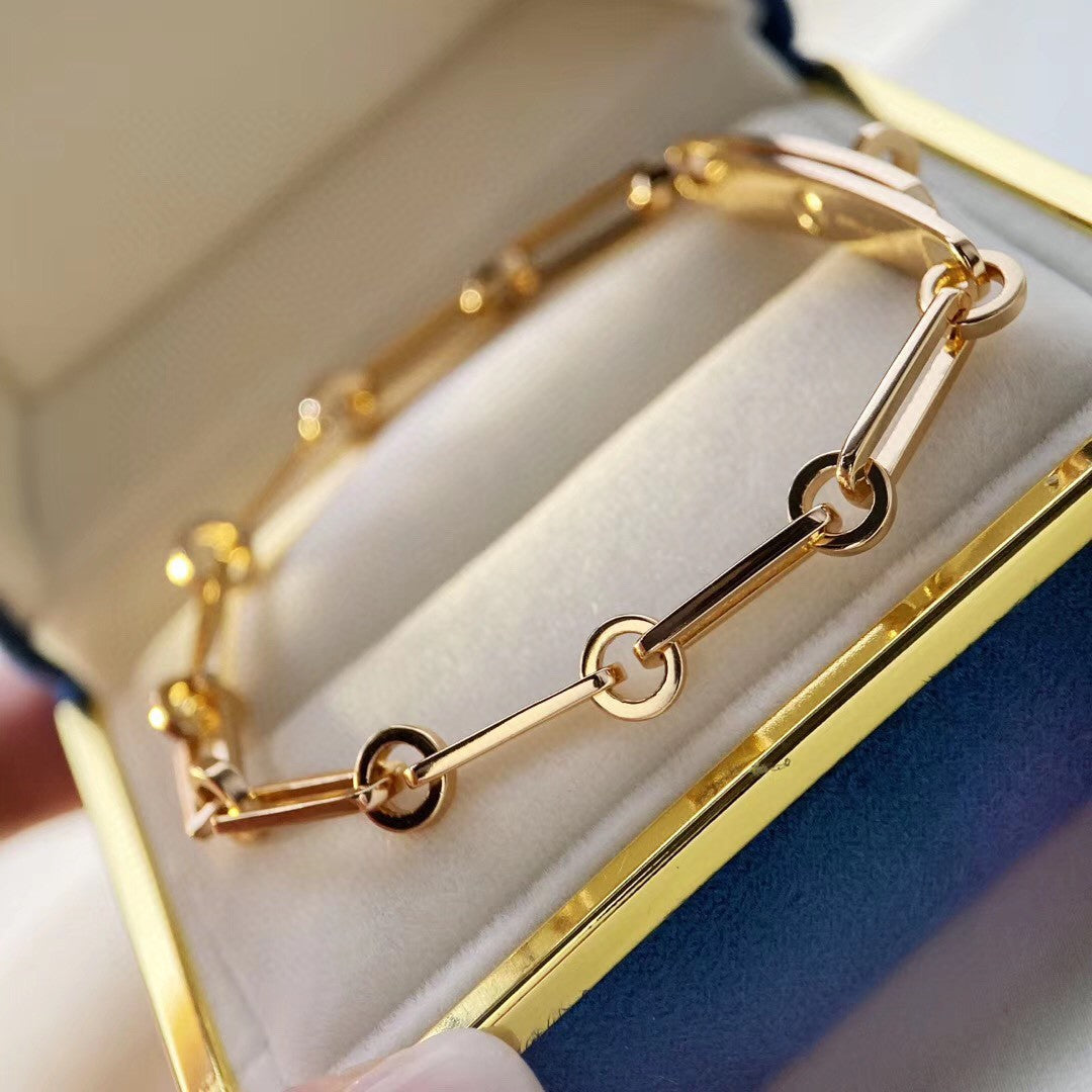 [⭐Clover Jewelry]CHAINE BRACELET SMALL MODEL DIAMOND