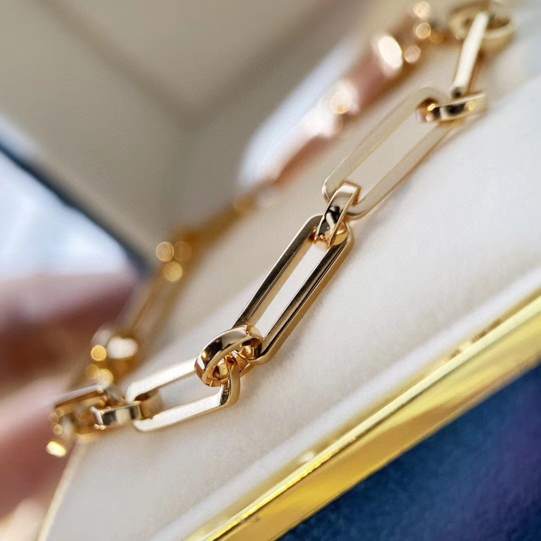[⭐Clover Jewelry]CHAINE BRACELET SMALL MODEL DIAMOND